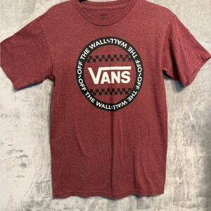 Vans Burgundy Graphic Tee